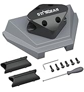 STARGEAR for Starlink Mini Mount, CNC Aluminum Alloy Bar Mount with Secure Lock Fits Round Rail D...
