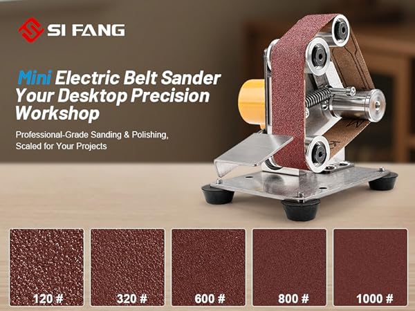 Mini Electric Belt-Sander Knife-Sharpener Sanding Machine