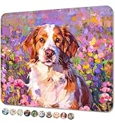 Niniubye Mouse Pad, Square Cute Mouse Pad 10 x 8 Inch, Waterproof Premium-Textured &amp; Stitched Edg...