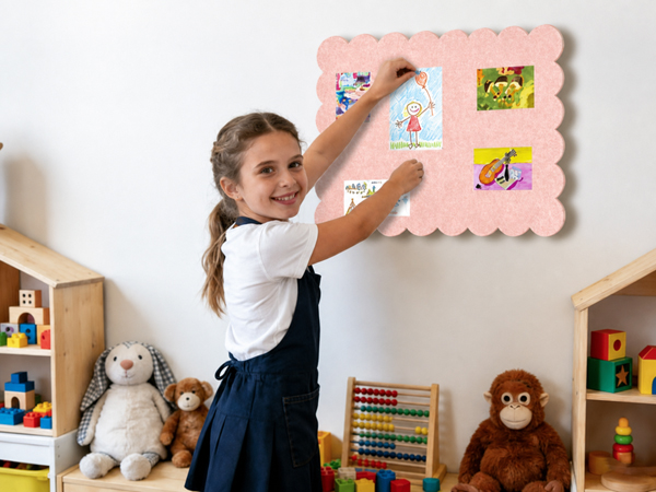 Pink Bulletin Board
