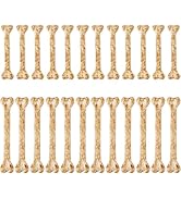 DICOSMETIC 24Pcs 2 Sizes Skeleton Bone Charm Resin Halloween Charm Peru Artificial Bone Pendants ...