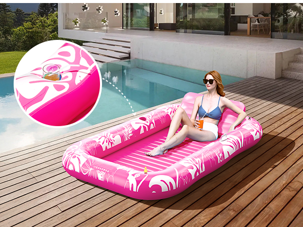 inflatable tanning pool