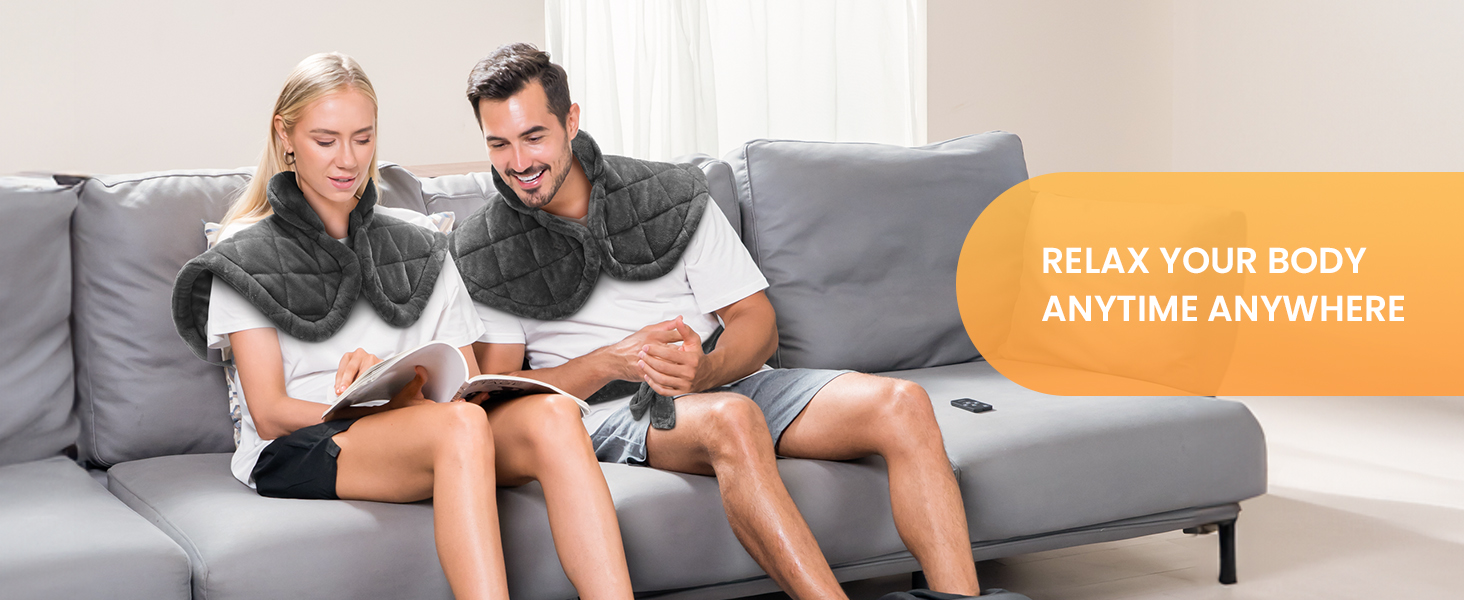 heating pad for neck and shoulder and back stocking stuffers for women