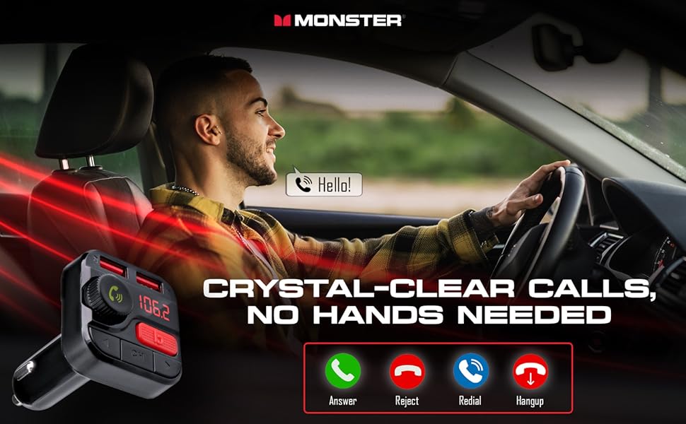 cord range antenna dashboard windshield portable stream sync auto link connect enhance quality hd