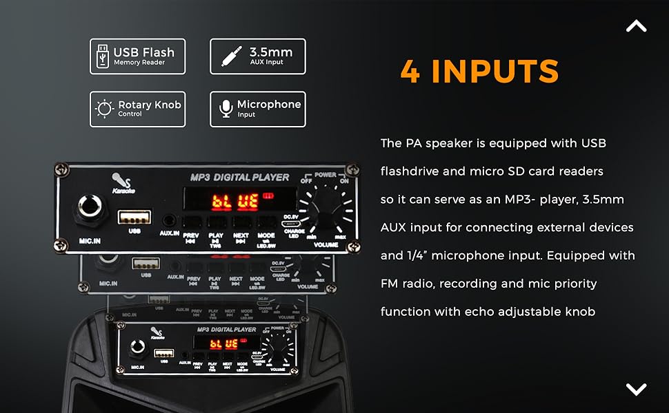 Outdoor speaker, Portable speaker, Pyle Speaker, Bluetooth speaker, Party Speaker, Speaker