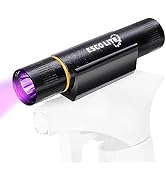 ESCOLITE Black Light Flashlight Mini, 385nM UV Flashlights for pet urine detection, Stickable Ult...