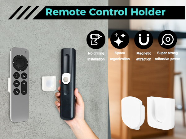 remote holder wall mount