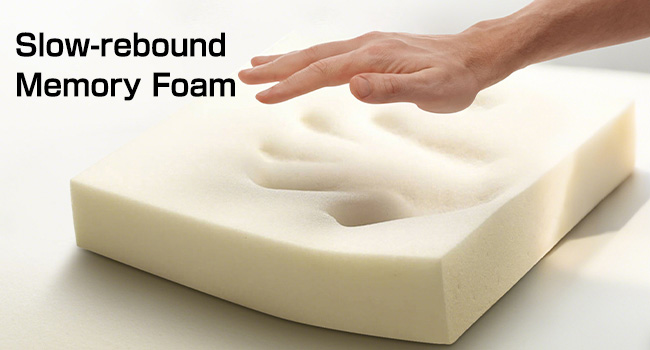 Cushiony memory foam molds to your wrist — no more leaky gel mess