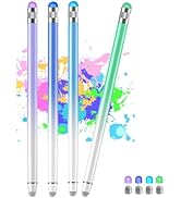 2 in 1 Stylus Pens for Touch Screens High Sensitivity &amp; Precision iPad Pen with 8 Extra Tips,Styl...