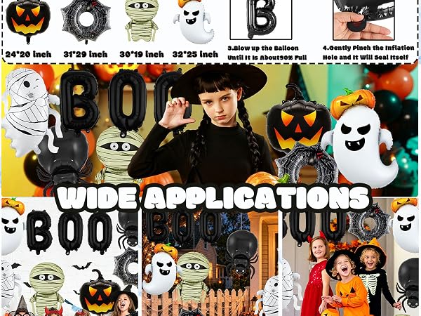 happy halloween balloons halloween decor indoor halloween balloon decorations halloween decor
