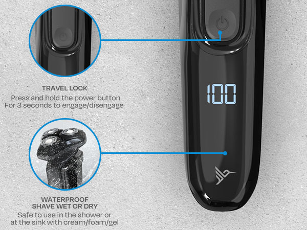 rategist rechargeable electric shaver, rotary shaver, gifts for men, gifts