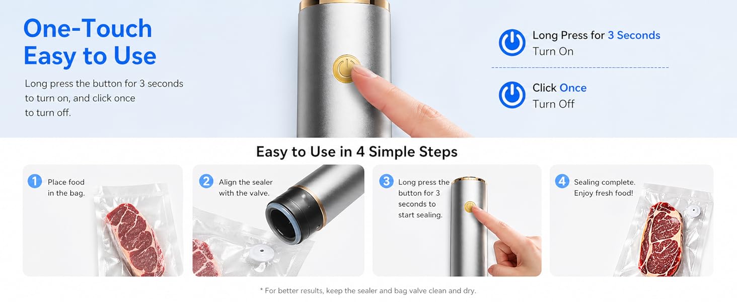 insta seal handheld vacuum sealer