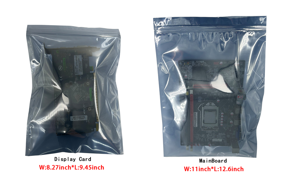 Antistatic Bags for Varieties of Electronic Device Hard Drive,SSD,MainBoard 3.15 5.91 7.8 8.2 9.45