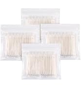 Cotton Swabs, Individually Wrapped Cotton Buds, Bulk Cotton Tip Applicator Bulk Travel Makeup Qti...