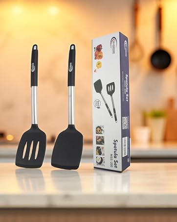 Silverdome 2 pc Spatula Set