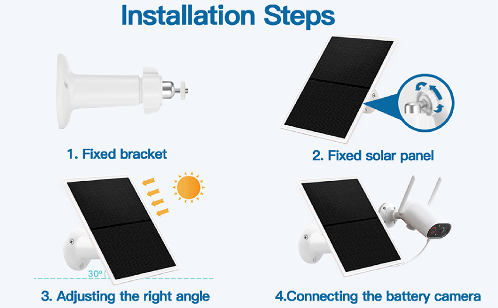 Solar Panel for Ring Camera