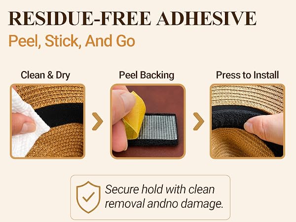 RESIDUE-FREE ADHESIVE-???