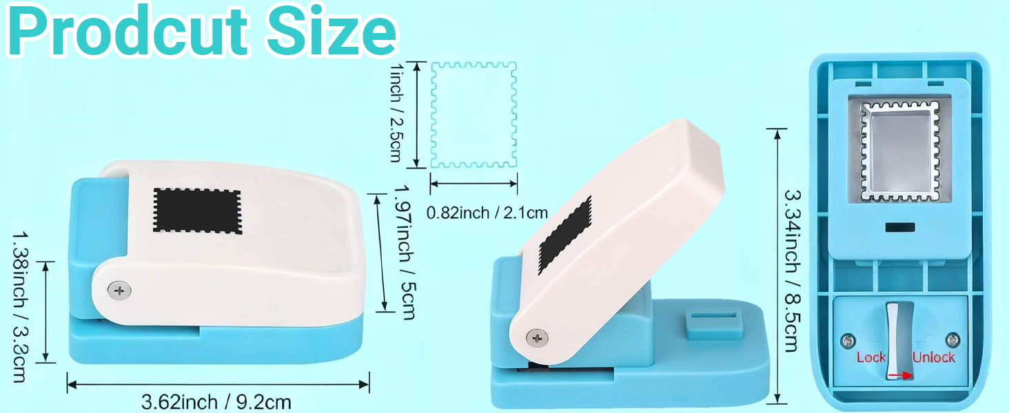 Lever Action Craft Punch for Paper Crafting Scrapbooking