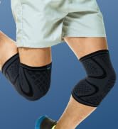 Modvel Compression Knee Brace for Women &amp; Men, 2-Pack Knee Brace for Running Knee Pain, Knee Supp...