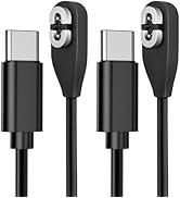 sweguard Shokz Headphone Charger Cable [2-Pack,3.3FT] USB-C to Shokz Magnetic Charging Cord Compa...