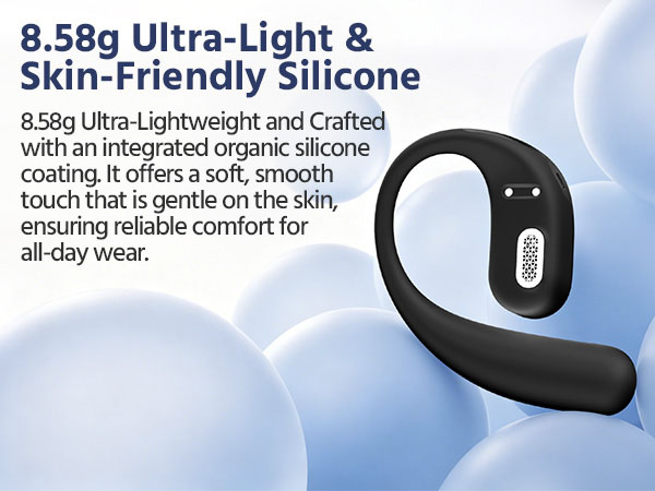 8.58g Ultra-Light &amp; Skin-Friendly Silicone