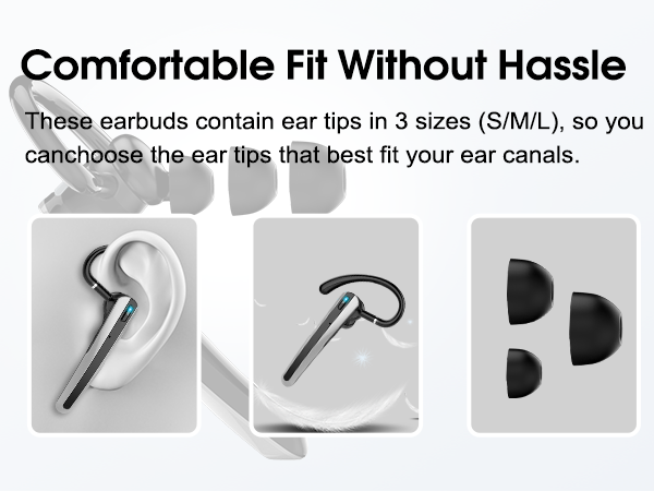 Single-Ear Bluetooth Earpiece