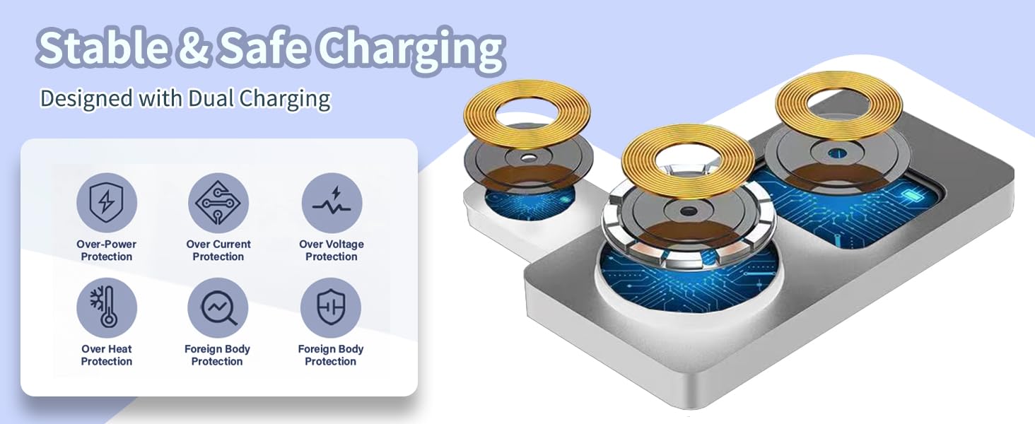 3 in 1 Wireless Charging Station