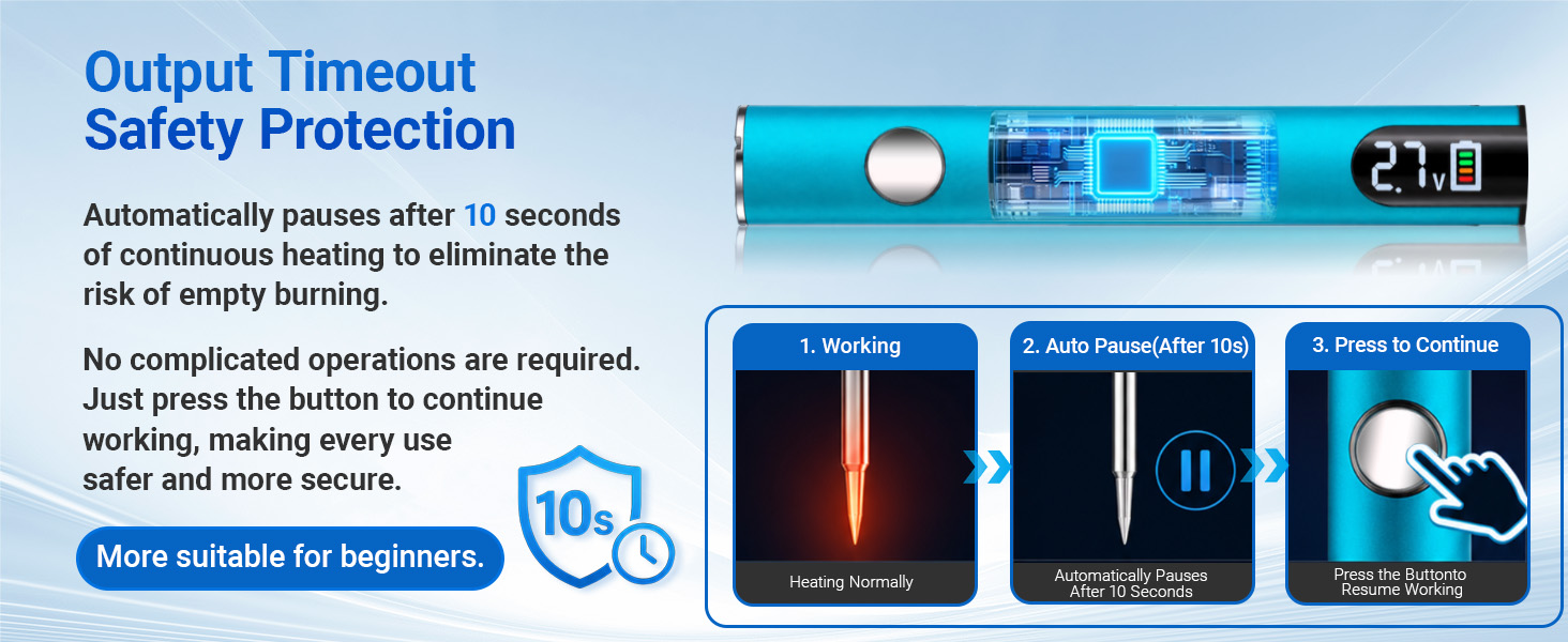 Portable Cordless Soldering Iron Pen
