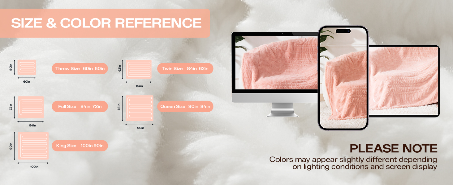 Electric Blanket Heated Throw