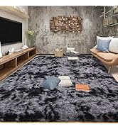 Tepook Fluffy Large Rugs for Living Room, 8x10 Area Rugs for Bedroom, Modern Shag Rug Fuzzy Carpe...
