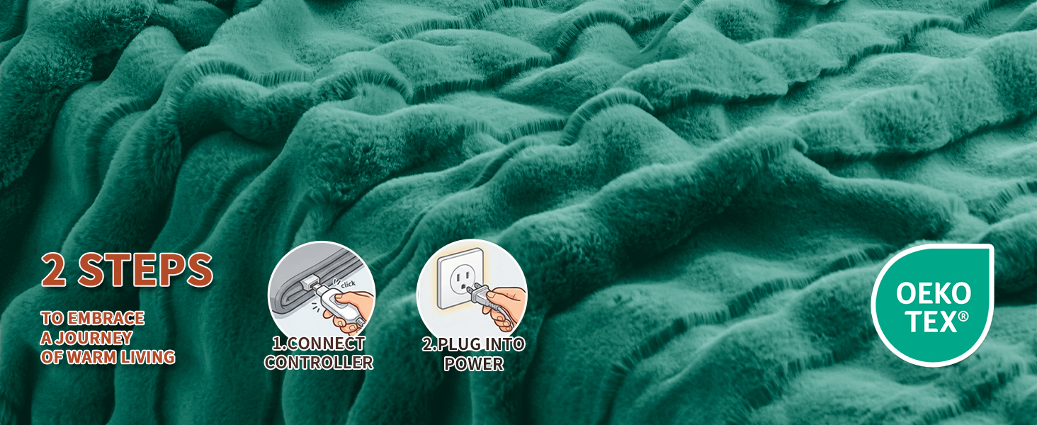 heated blanket use overheating protection technology