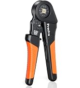 Preciva Square Ferrules Crimping Tool, 0.08-16mm² (AWG28-5) Wire Crimps Tools, Crimper Plier Adju...
