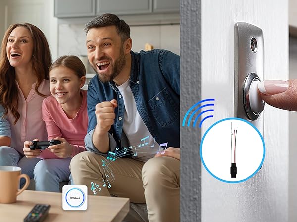 Existing Hardwired Doorbell into Wireless Door Bell