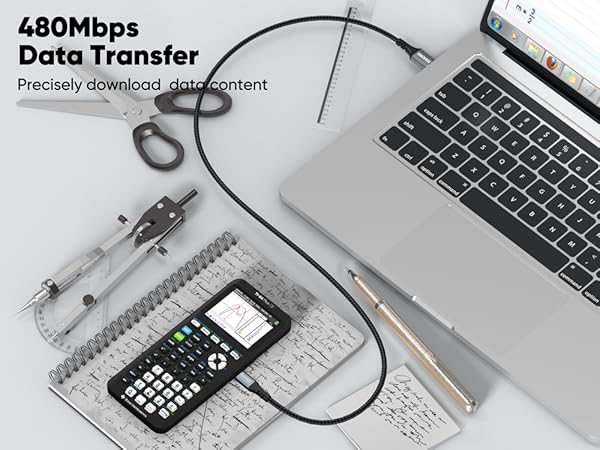 TI 84 Plus CE Charger Cable