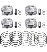 Hihaha 23041-2E210 / Inner/Engine Piston and Pin and Snap Ring for Kia Soul 2.0L L4 2014-2019 / D...