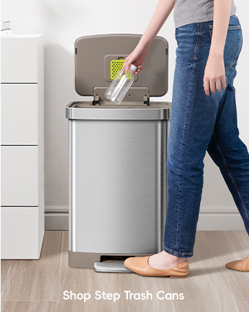 Shop Step Trash Cans