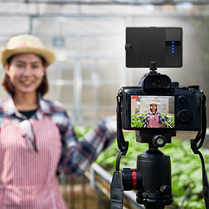 Use the hot shoe to mount on the camera for photography
