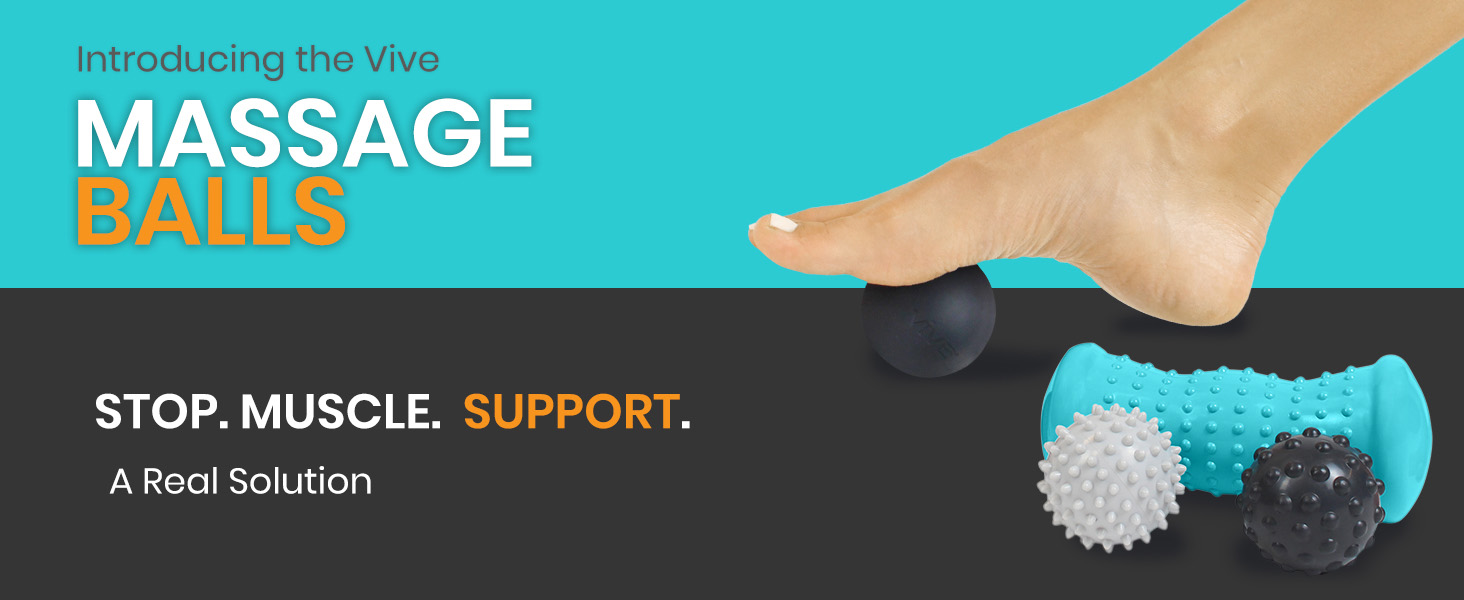 plantar fasciitis relief massage ball set foot pain