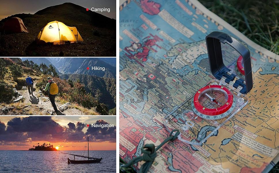 compass for hiking