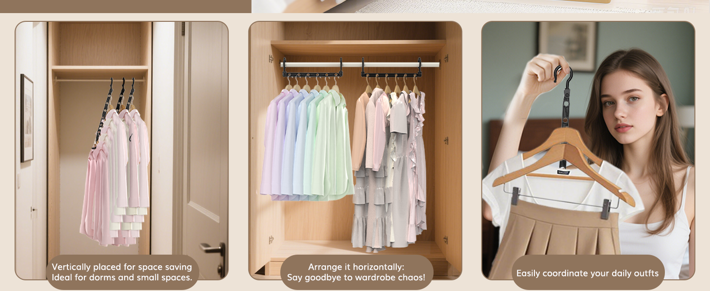 space saving hangers