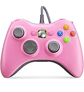 VOYEE PC Controller, Wired Controller Compatible with Microsoft Xbox 360 &amp; Slim/PC Windows 10/8/7...