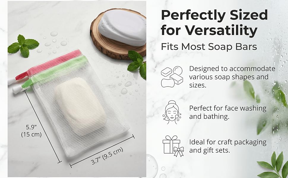 soap bags for soap bars