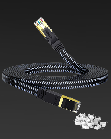 cat 8 ethernet cable high-speed cables patch lan network computer internet cable gaming Green cat 7