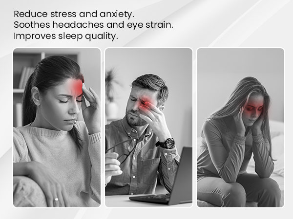 eye massager with heat and cooling eye massager for headaches migraine relief christmas gifts
