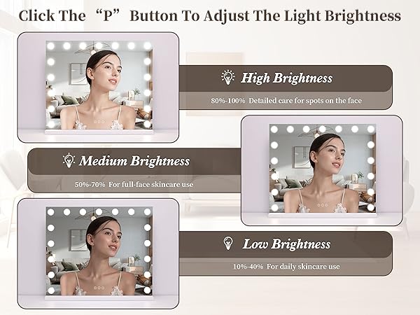 vanity mirror with lights