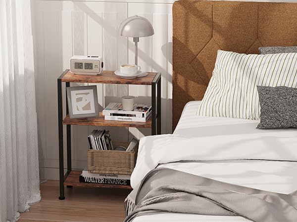 Vantimo 3-Tier Side Table