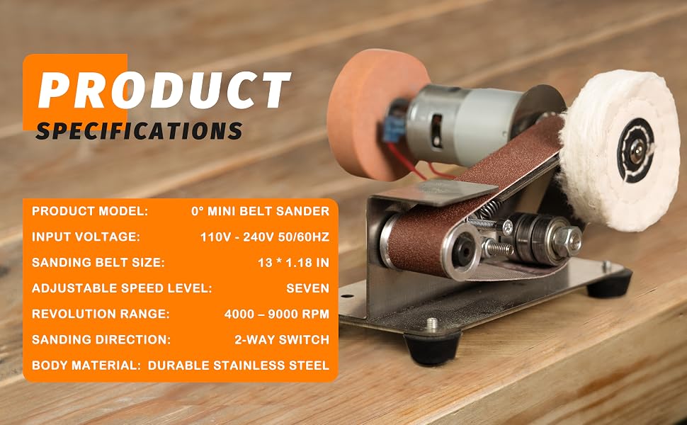 belt sanders for woodworking