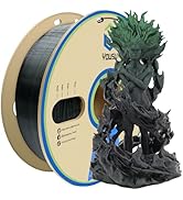 YOUSU PLA Filament 1.75mm, 3D Printer Filament Silk Black Green Color Changing Filament 3D Printi...