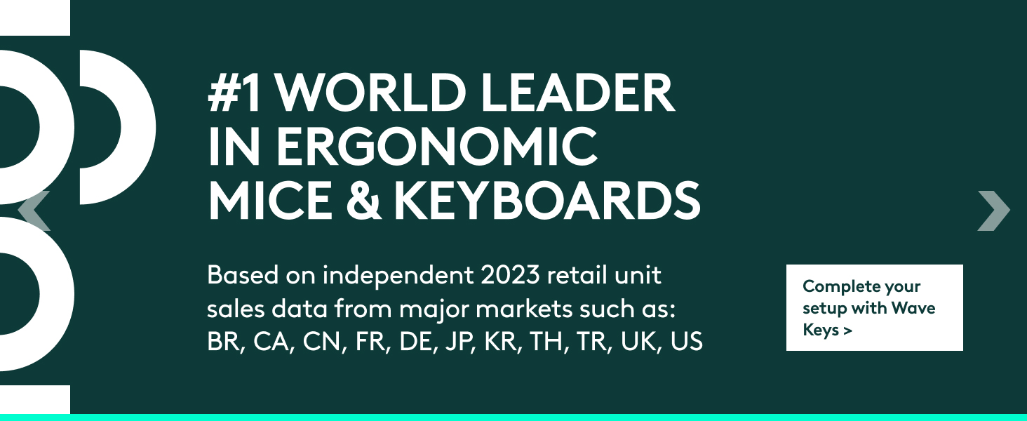 Logitech ERGO M575S Wireless Trackball Ergonomic Mouse