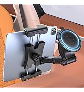 OHLPRO Tablet Mount for Car Suction Cup Holder for Dashboard &amp; Windshield Upgraded Adjustable Cla...